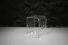 Banqueta para cambiar zapatos con diseño de ondas de agua en acrílico, Banco largo para uso doméstico, Silla de comedor transparente, Banco moderno y creativo al pie de la cama