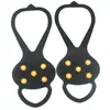 Crampons Antiderrapantes de 5 Dentes para Exterior, Capas Antiderrapantes para Sapatos, Correntes, Roupas de Trabalho para Idosos, Sapatos de Caminhada, Garras de Neve para Caminhada Antiqueda