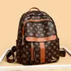 2025 Nueva Bolsa Suave Celebridad de Internet Mochila Pequeña de Moda Versátil Simple Mochila de Viaje para Mujeres