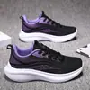 Zapatos de Primavera Nuevos para Mujer Tenis Suela Suave Ligeros Antideslizantes Zapatos para Correr de Estudiante Malla Transpirable Zapatos Casuales para Viaje para Mujer