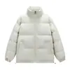 241066 Chaquetas Acolchadas de Algodón Nuevas de Invierno para Hombres y Mujeres, Chaquetas Oxford Pequeñas, Chaquetas Acolchadas de Algodón, Estilo Corto con Cuello Alto