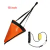 Ancla de tracción, cuerda de ancla para pesca, ancla de mar, juego de flotador de freno de deriva, ancla de paraguas, accesorios para kayak y bote inflable