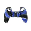Funda de silicona inyectada para ventilador de PS5, funda de silicona para mango de juego de PS5, funda protectora para mango de PS5 con partículas antideslizantes