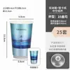 Celebridade da Internet Estilo Chinês Cartão Prata Xícara de Chá Descartável Copo de Chá de Leite Copo de Papel com Tampa 500ml Copo para Bebida Quente Venda por Atacado Comercial