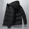 Chaqueta acolchada de algodón con plumón estilo coreano nueva de invierno para hombre Chaqueta con capucha para jóvenes chaqueta acolchada de algodón chaqueta acolchada de algodón para hombre corta ajustada
