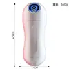 Juguete para Adultos Masculino Jiuai Taza de Avión para Hombres, Dispositivo de Masturbación Eléctrico Totalmente Automático de Succión y Sujeción, Taza en Blanco Realista