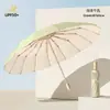 Paraguas Manual Plegable Grande de Alta Calidad para Mujer, Doble Uso para Sol y Lluvia, Sombrilla Hecha a Medida para Estudiantes