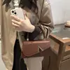 Nueva Moda de Noche Estilo Europeo y Americano 2025 Bolso de Mano con Cadena para Mujer de Gran Capacidad Bolso Cruzado Pequeño Cuadrado para Otoño e Invierno