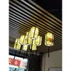 Luminária pendente de tecido chinês varanda lanterna vermelha antiga hotel clássico casa de chá iluminação especial restaurante restaurante de hot pot decoração