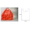 Bolsas de Plástico Rojas tipo Chaleco Supermercado Compras Mercado Bolsa de Mano Bolsas de Plástico Mayoreo