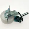 Fabricantes Bastidor de Almacenamiento Universal Rueda con Ruedecilla Recubierta de Goma Carrito para Muebles Rueda con Ruedecilla Silenciosa con Freno Rueda para Bastidor de Almacenamiento