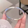 Pulseira Sólida Nova Estilo Chinês Retrô Banhada a Prata Pura 999 para Mulheres, Pulseira da Moda de Alto Padrão para Homens, Item para Presente