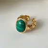 Anillo Abierto Irregular de Nuevo Estilo Transfronterizo para Mujer, Diseño Único, Simple y Versátil, Anillo Ajustable para Dedo Índice