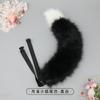 Uma geração de cabelo para japonês Lolita besta orelha cocar cosplay cabelo ereto branco raposa orelha hairband