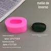 Molde de Silicone Abóbora Melão de Inverno Cabana DIY Bolo Mousse Chocolate Caseiro Aromaterapia Sabonete Artesanal Molde para Assar