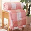 Colcha de verano de algodón lavado estilo nuevo, colcha de verano para aire acondicionado, colcha de verano estilo japonés minimalista, colcha fina para regalo al por mayor
