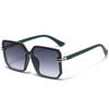 Novos óculos de sol polarizados para dirigir óculos de sol femininos moda europeia e americana óculos de sol retrô moda coreana personalidade masculina