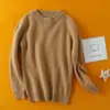 Suéteres de otoño e invierno para niños y niñas, suéteres de lana engrosada con cuello semi-alto, nueva ropa interior térmica cálida para niños