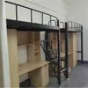 Camas para Apartamentos de Estudiantes, Camas para Apartamentos de Residencias Estudiantiles, Litera con Gabinetes, Camas para Estudiantes con Armarios y Escritorios de Computadora