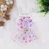 Ropa Nueva para Mascotas Falda de Malla con Tirantes para Perros y Gatos Verano Ultra Ligera y Transpirable Malla Teddy Bichón Corgi