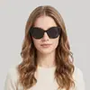 Gafas de Sol Estilo Nuevo, Gafas de Sol con Montura Ojo de Gato, Gafas de Sol para Mujer, Gama Alta, Anti-UV, Protección Solar, Modernas y de Moda