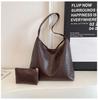 Bolsa de Viagem Retro de Grande Capacidade para Mulheres 2025 Nova Moda Versátil Bolsa Tote de Alta Qualidade Casual Bolsa de Ombro para Sogra