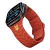 2024 Nuevo para S10 Apple Watch S9 Iron Man iwatch49mm Hebilla Correa de Silicona