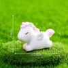 Figuritas de conejitos en miniatura, adorables, para crear encantadores microlandschafes, jardinería y decoraciones de bricolaje