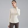 Definir Chaqueta de Yoga Primavera, Otoño e Invierno Top de Yoga Correr Fitness Cuello Alto Ajustada Chaqueta Deportiva