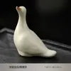 Enfeites para Pet de Chá Cerâmica Criativa Pato Fofo Pequeno Animal Aquário Rochoso Paisagismo Decorações de Chá Acessórios para Cerimônia do Chá