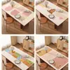 Jogo Americano de Mesa com Tema de Estrelas, Impermeável, à Prova de Óleo, Lavável, Resistente ao Calor, Toalha de Mesa, Jogo Americano de Mesa Cartoon de Alta Qualidade, Jogo Americano para Mesa de Centro, Cobertura de Mesa