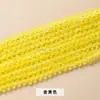 Cuentas de vidrio de imitación con forma de rombo austriaco, cuentas de rombos de cristal AB multicolor para pulseras y collares DIY, al por mayor
