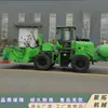 Barredora de Carretera Modificada para Cargador Jutuo Sitio de Construcción Cerrado Barredor de Bloques de Barro Arena y Grava Superficie de la Carretera