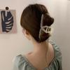 Shark Clip Grande Grampo de Cabelo High-end Retro Back Head Grampo de Cabelo Estilo Coreano Elegante Elegante Grampo de Cabelo Acessórios para o Cabelo