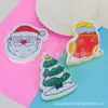Estropajo de Esponja con Estampado Navideño Herramienta Mágica para Lavar Platos de Cocina Lindo Dibujo Animado Removedor Mágico de Manchas para Limpiar Ollas y Platos