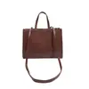 Bolsa tote de alta qualidade e grande capacidade para mulheres, nova moda 2024, bolsa de ombro retro para o dia a dia, bolsa transversal