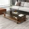 Mesa de centro transfronteiriça, vidro temperado, adequada para apartamentos pequenos, design moderno e minimalista, para uso doméstico ou de escritório, mesa de centro quadrada, estilo popular