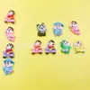 Adorno de Resina para Salpicadero de Coche Crayon Shin-Chan Accesorios para el Cabello de Vehículos Eléctricos Pinza para el Cabello Adorno para el Cabello Accesorios de Decoración para Zuecos