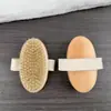 Cepillo de Baño de Cerdas de Jabalí Más Vendido Transfronterizo, Cepillo Seco Corporal, Cepillo Corporal Exfoliante, Cepillo Exfoliante de Cerdas de Jabalí, Cepillo de Baño Mágico