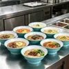Vajilla de melamina, tazones especiales para tiendas de fideos, tazones para sopa, tazones para fideos de arroz, tazones para fideos de res, tazones para fideos de caracol, tazones grandes para platos de fideos de granos mixtos y pescado