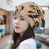 Sombrero de Mujer Baotou Sombrero de Primavera y Otoño Delgado Sombrero Turbante de Encaje de Moda Gorro de Aire Acondicionado de Felpa Pullover Transpirable Gorro de Noche de Postparto Invierno