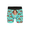 Exportação Transfronteiriça Temu Novas Cuecas Boxer Masculinas Europeias e Americanas Engraçadas e Interessantes Foto Cuecas Boxer para Homens
