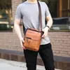 Bolso de hombro bandolera casual para hombre mochila pequeña para documentos para hombre bolso de hombro de negocios coreano vertical