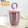 Ins Salah Cup Piquenique Copo de Frutas Copo de Concha de Camada Dupla Trabalhador de Escritório Portátil Copo de Café da Manhã Copo de Sopa de Estudante Copo de Leite