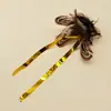 Blf Cabeza de Gato Atada a Mano Juguetes para Gatos Atados con Mosca Suministros para Mascotas Artesanías de Plumas Juguetes para Mascotas