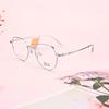 Gafas multilaterales de fotograma completo miopía grado ajustable montura grande montura aleación montura de gafas lente plana lote mixto SF1157