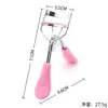 Rizador de Pestañas de Colores de Venta Caliente Transfronterizo Ayuda para Pestañas Herramienta de Belleza Portátil Mango de Pico de Pato Plástico Ancho