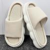 Chinelos de Cânhamo com Laço em Estoque Transfronteiriços para Todas as Estações, Antiderrapantes Domésticos Femininos, Respiráveis Confortáveis Diários, Chinelos com Solado Grosso para Homens