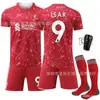 2627 Jersey del Ejército Rojo número de club 11 Salah uniforme de equipo infantil Liverpool local Traje de fútbol Notta