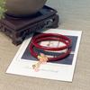 Pulsera de Vidrio de Hielo de Flor de Cerezo Un Par de Pulseras Paso a Paso Niña de los Anillos Pulsera Jingle Tira Redonda Delgada Primera Joya